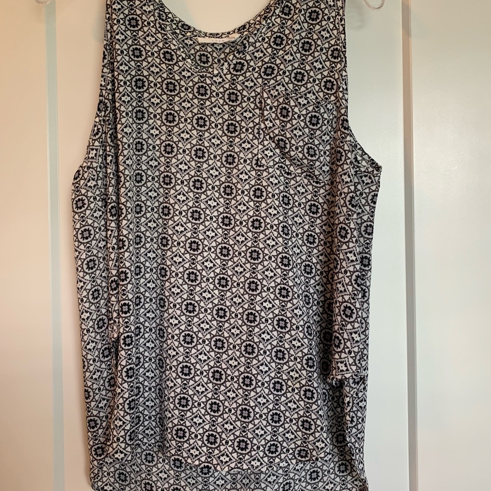 Lush Black and white top